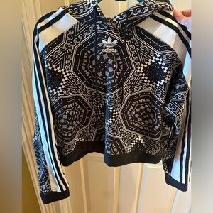 Adidas Bandana Cropped Hoodie